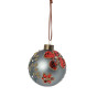 SFERA VETRO X ALBERO RED MM.80
