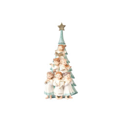 ALBERO NATALE RESINA CON LED CM.34,5